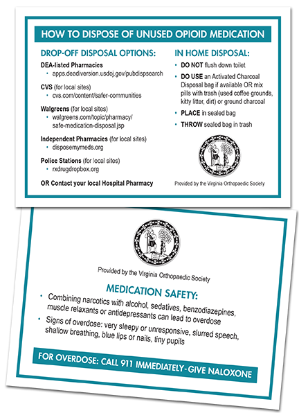 VOS Opioid pad